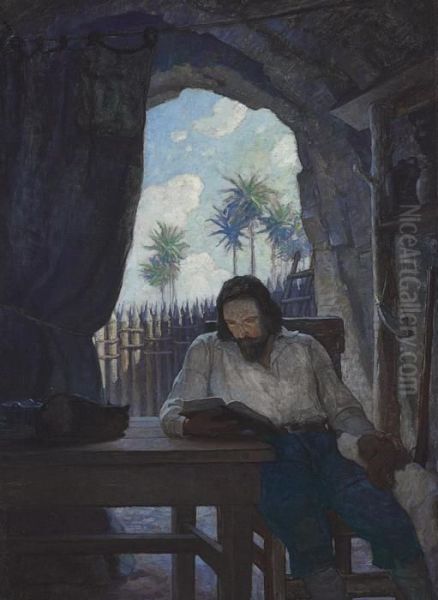 --in The Morning I Took The 
Bible; And Beginning At The New Testament, I Began Seriously To Read 
It-- - view 1