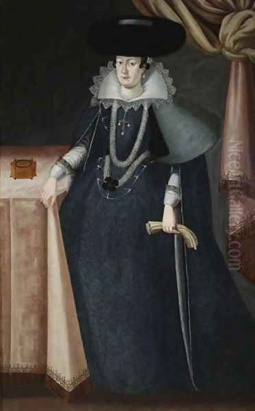 Portrait of Anna Lubomirska nee Branicka - view 1