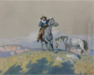 Fall Back! by Newell Convers Wyeth