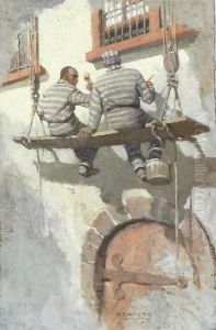 He Talked With His Eyes by Newell Convers Wyeth