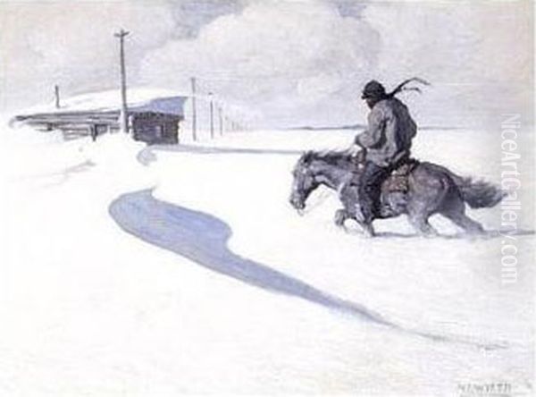 Signed N.c. Wyeth, L.r. - view 1