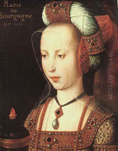 Portrait of Mary of Burgundy - view 1