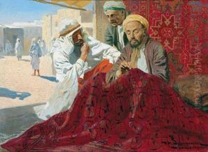 Carpet Maker by Feliks M. Wygrzywalski