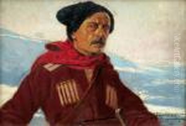 Czerkies. Autoportret Artysty,1916 - view 1