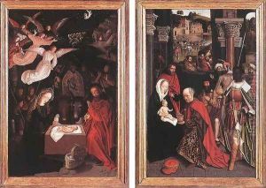 Adoration of the Shepherds and Adoration of the Magi by Unknown Painter