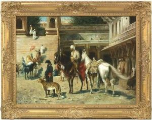 Oil/canvas, Signed Oil/canvas, Signed