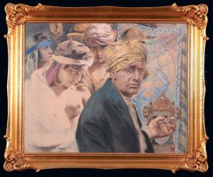 Autoportret Z Muzami, 1925 R.
