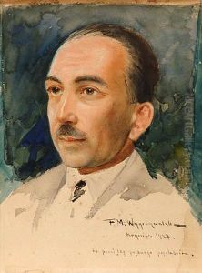 Portret Mezczyzny by Feliks M. Wygrzywalski