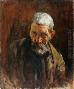 Studium Starszego Mezczyzny by Feliks M. Wygrzywalski