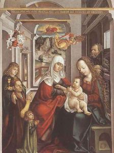 Saint Anne with the Virgin and the Child