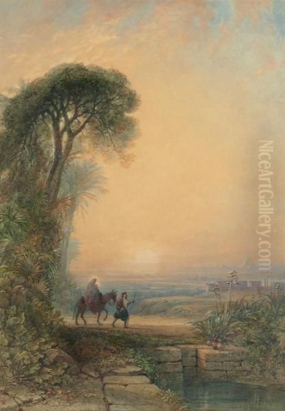 The Flight Into Egypt - view 1