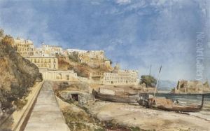 The Waterfront At Naples by William Wyld