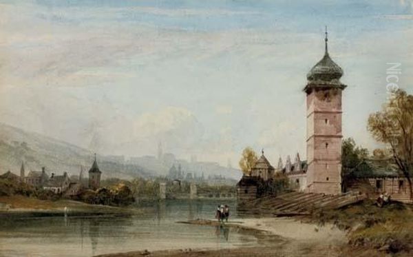 View Of An Eastern European City From The River - view 1