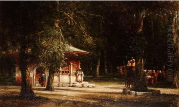 Resting At A Kiosque, Turkey - view 1