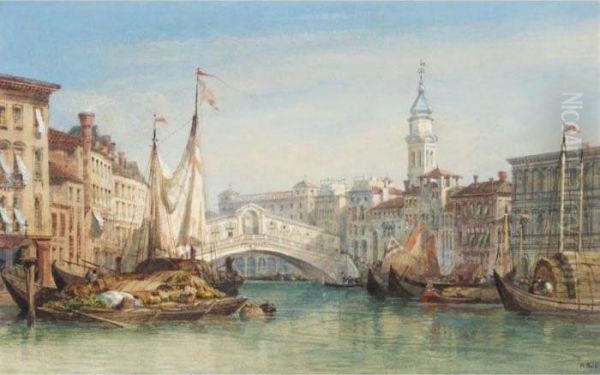 The Rialto Bridge, Venice - view 1