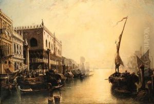 The Doge's Palace, Venice by William Wyld