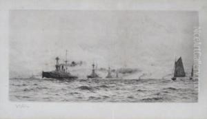 Atlantic Fleet Off Portsmouth