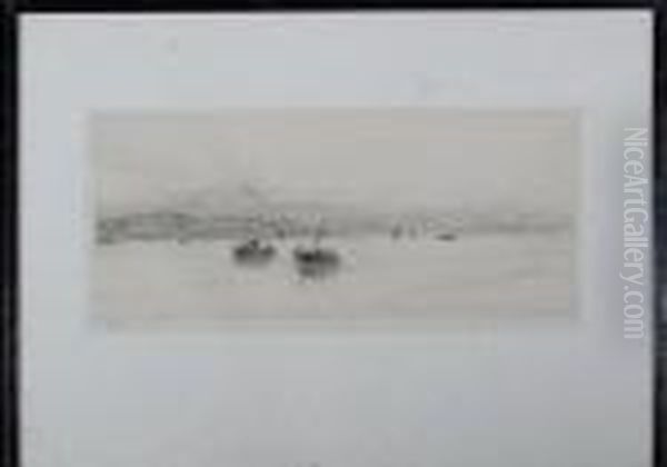 Fishing Boats In The Firth Of Forth - view 1