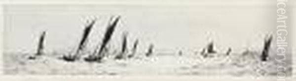 The Portsmouth Fishing Fleet - view 1