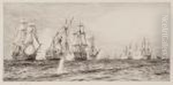 Battle Of Trafalgar - view 1