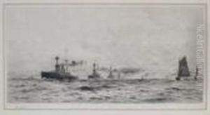 Atlantic Fleet Off Portsmouth