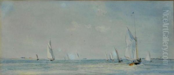 Yachting In Calm Seas - view 1