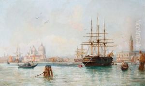 A View Of The Grand Canal, Venice by William Lionel Wyllie