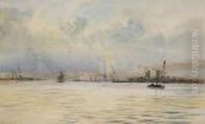 Hun Light Cruisers by William Lionel Wyllie