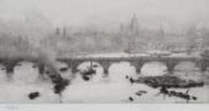 Waterloo Bridge by William Lionel Wyllie