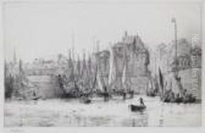 Honfleur by William Lionel Wyllie