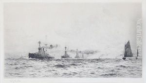 Altantic Fleet Come Into Portsmouth