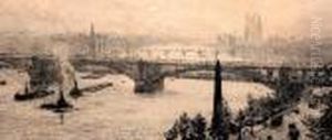View Of Westminster And The Thames