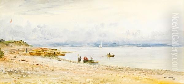 The Cumbraes From The Ayrshire Coast - view 1