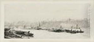 Thames Scene by William Lionel Wyllie