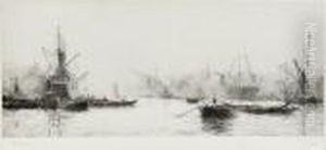 Royal Albert Docks On The Thames