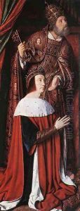Pierre de Bourbon and his Patron Saint Pierre de Bourbon and his Patron Saint