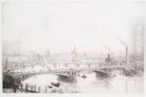 Blackfriars Bridge And St Paul's