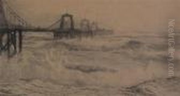 The Chain Pier At Brighton - view 1