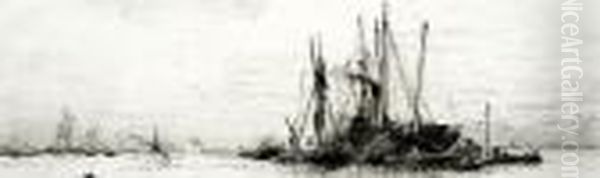 Coaling A Merchant Man - view 1