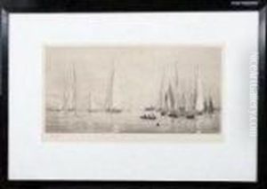 Racing Yachts by William Lionel Wyllie