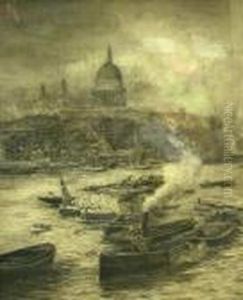 Pool Of London by William Lionel Wyllie