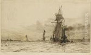 Slipping The Tow Rope by William Lionel Wyllie