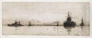 Battleships On The Firth Of Forth