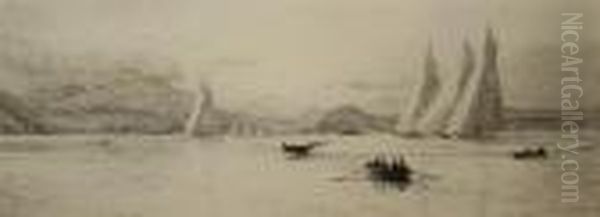 Yacht Racing Loch Long - view 1