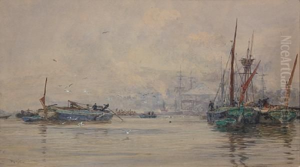 London Barges - view 1