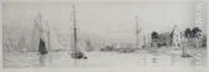 Sailing Off The Royal Yacht Squadron by William Lionel Wyllie