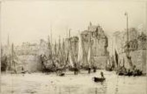 Honfleur by William Lionel Wyllie