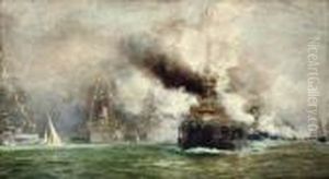 'l'entente Cordiale' by William Lionel Wyllie