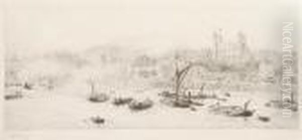 View Of The Tower Of London From The Thames - view 1