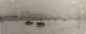 Fishing Vessels Leaving Port